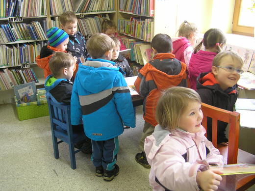 Mateřská škola v naší knihovně